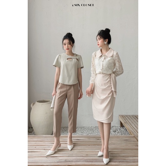 Chân váy PENCIL bèo lệch