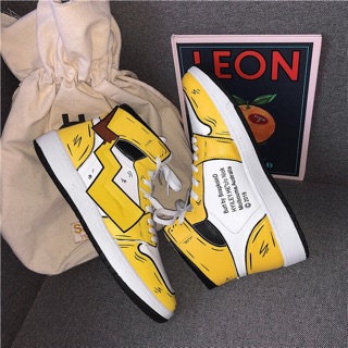 [ FREE SHIP ĐƠN 99K ]_Giày Pikachu da thời trang ( Full Box )