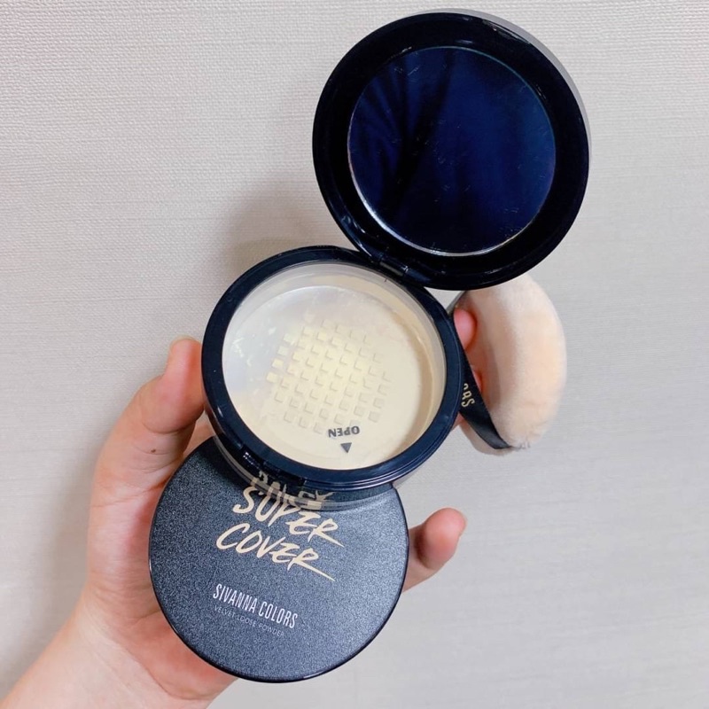 Phấn phủ kiềm dầu chống nắng Sivanna Velvet Loose Powder HF6050