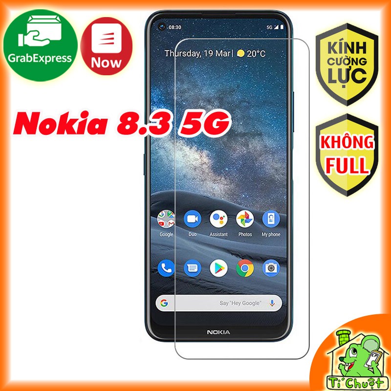 [Ảnh Thật] Kính CL Nokia 8.3 5G - Cường Lực Không FULL, 9H-0.26mm
