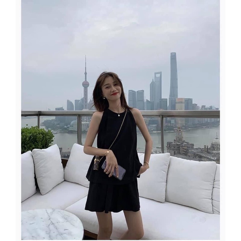 Sét Đũi Áo Yếm Quần Đùi Hàng Đẹp | BigBuy360 - bigbuy360.vn