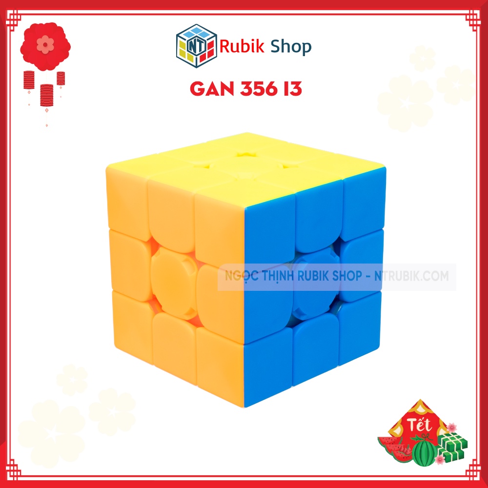 [Siêu Phẩm] Rubik Gan i3 3x3 Rubic Gan356 i3 Kết Nối Với Điện Thoại Bluetooth Stickerless Smart Cube (Có Nam Châm)