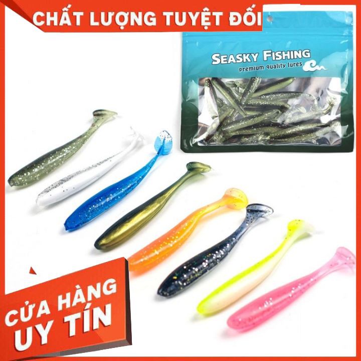 [ CHẤT LƯỢNG ] Mồi Mềm Câu Lure Chuên câu cá lóc cá Sộp Siêu nhạy MG-12