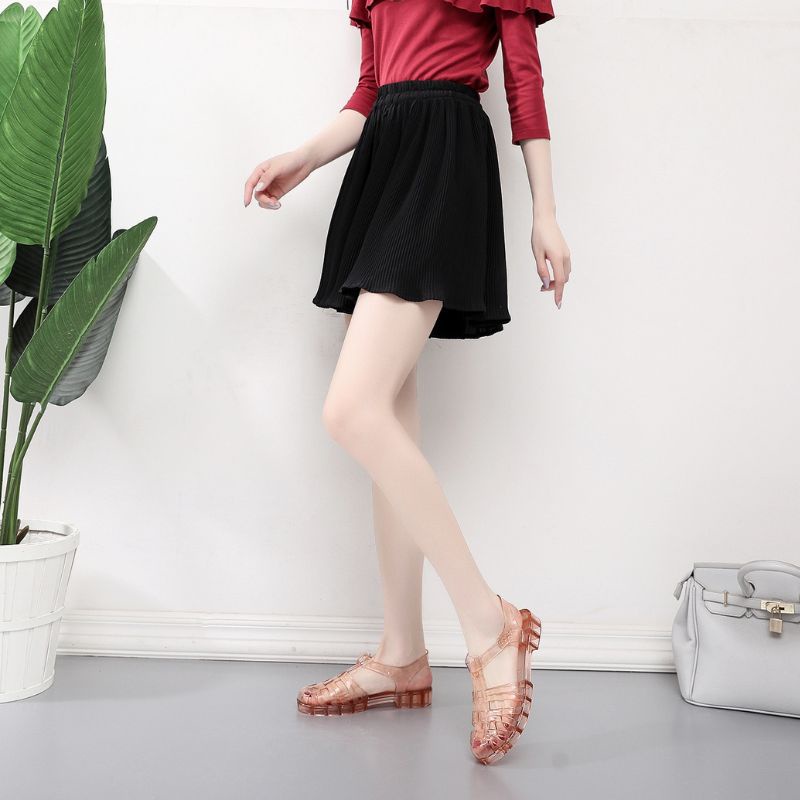 Dép Nữ Quai Hậu DN22 Thiết Kế Mới,Phong Cách Trẻ Trung Năng Động,Nhựa Cao Cấp Mềm Dẻo Êm Chân Hottrend