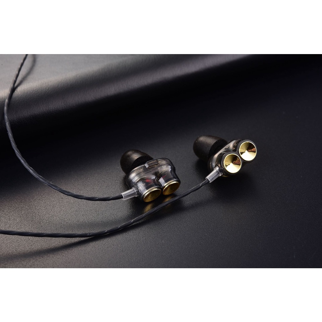 Tai Nghe Nhét Tai Có Dây QKZ KD7 Cao Cấp Âm Thanh Super Bass Chống Ồn Tương Thích Các Dòng Điện Thoại Và PC