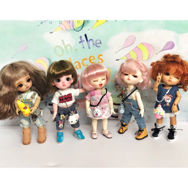 Phụ kiện dây đeo chéo cho búp bê bjd 1/8