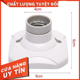 Chui sứ chịu nhiệt e27(đuôi đèn bằng sứ, chuôi đèn sứ cách nhiệt)