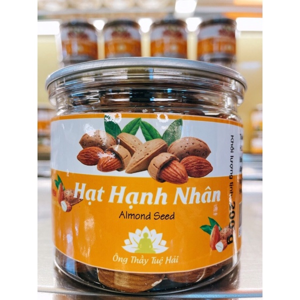 Hạt hạnh nhân hữu cơ Quy Nguyên 200gram