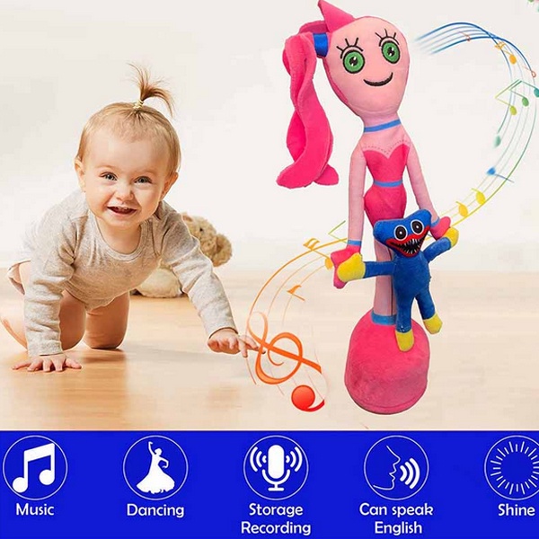 Poppy Playtime Chapter 2  Mommy Long Legs,Daddy Long Legs,Grandfather, Son,Bunzo Bunny,Boogie Bot And Caterpillar Stuffed Toy Huggy Wuggy Game Character Plush Toys Kids Gift