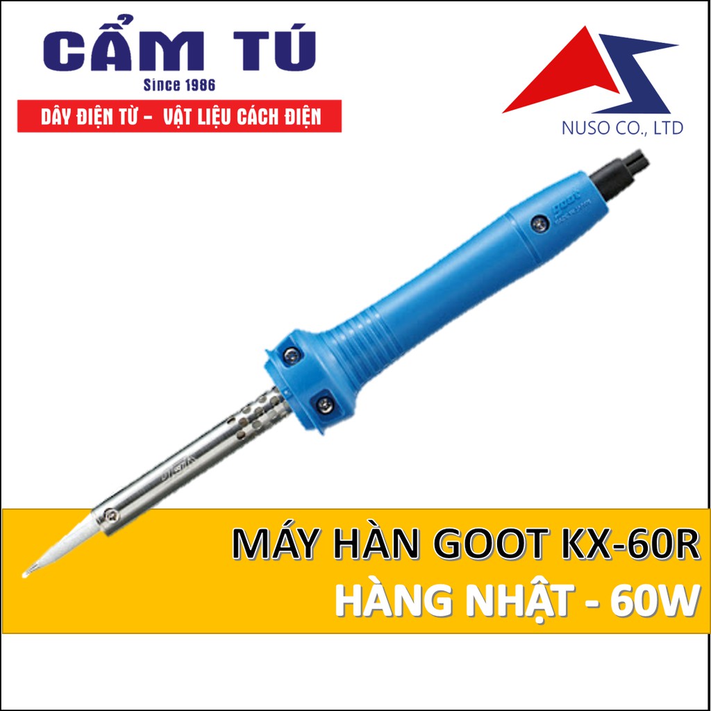 MỎ HÀN GOOT KX-60R (Mỏ hàn nhiệt công suất 60W)