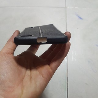 Ốp Oppo Miro5/A51 dẻo đen vân da