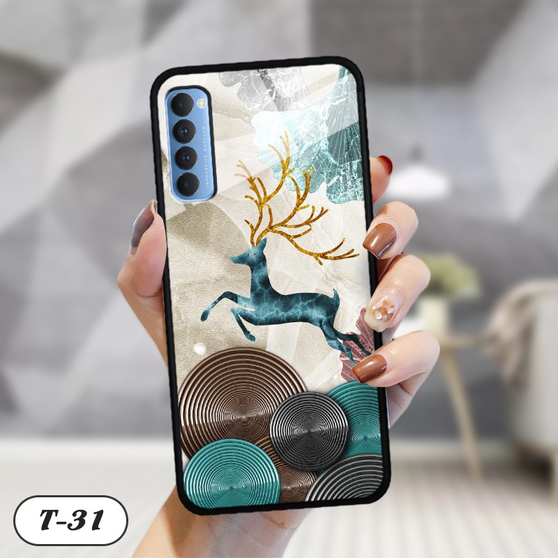 Ốp kính 3D Oppo Reno 4 Pro