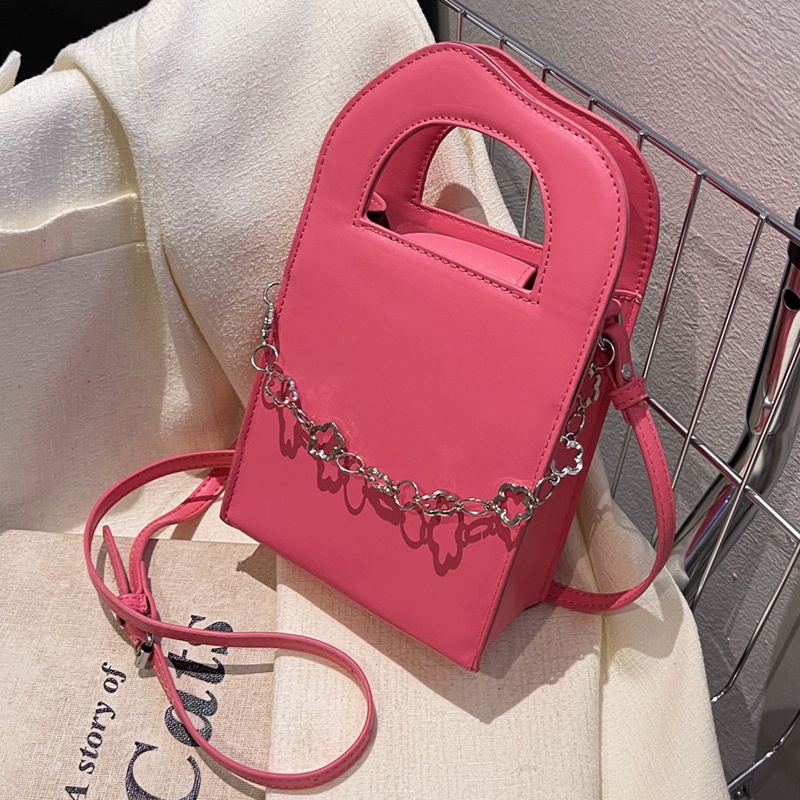 IELGY Túi Đeo Vai Hình Vuông Cỡ Nhỏ Kiểu Pháp Dễ Thương Cho Nữ Dễ Phối Đồ