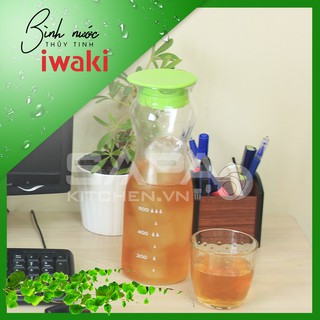 Bình nước thủy tinh Iwaki 1.2L