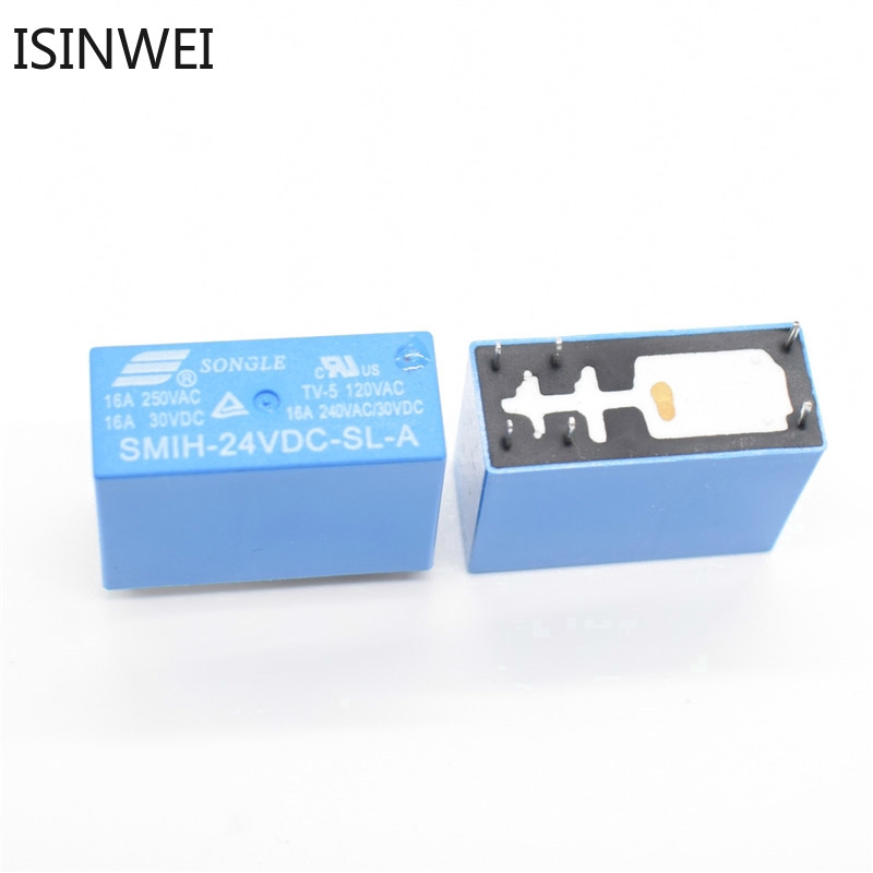 Rơ le năng lượng SMIH-24VDC-SL-A 24V 16A 6PIN