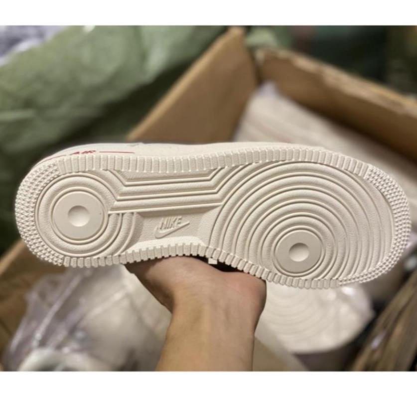 Giày thể thao nike_AF1 vệt nâu, Giày sneaker air force 1 low premium white brown nam nữ cực chất dễ phối đồ 2021 | BigBuy360 - bigbuy360.vn
