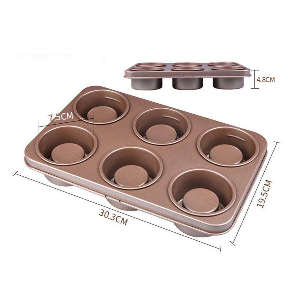 Khuôn Làm Bánh Bằng Thép Carbon Chống Dính Tiện Dụng Cho Nhà Bếp DIY
