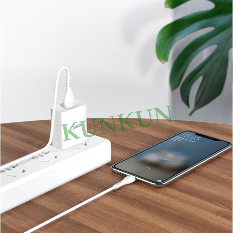 Củ sạc nhanh ip samsung xiaomi chính hãng Borofone BA20 - Cốc cục sạc nhanh cho dòng máy điện thoại