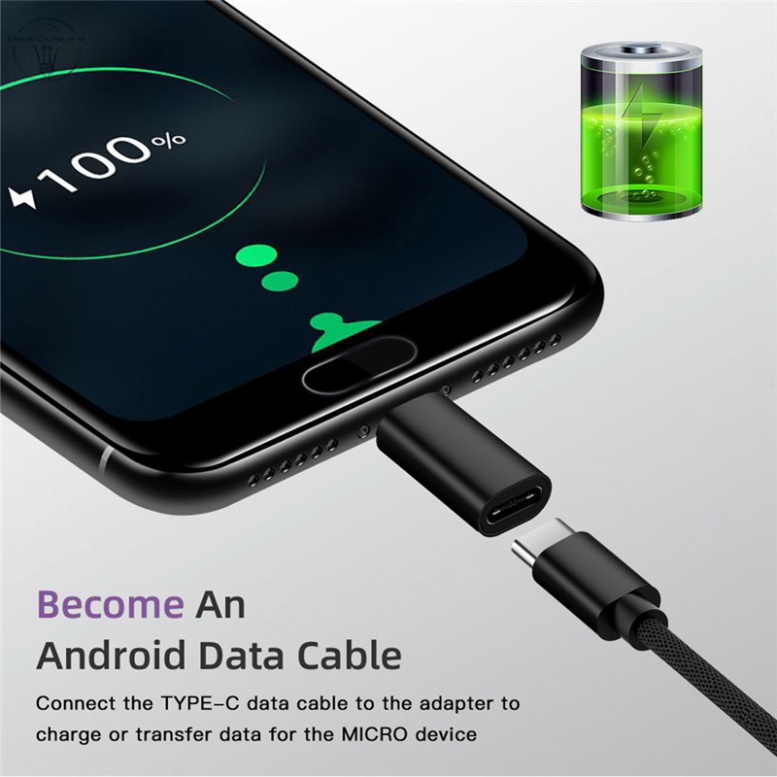 DH Đầu chuyển đổi cổng Type-C sang Micro USB cho thiết bị Android 8 YC39 | BigBuy360 - bigbuy360.vn