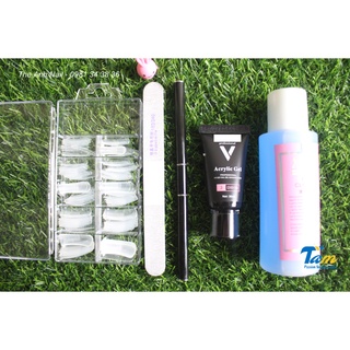 Bộ gel gôm nối dài móng sét 5 món