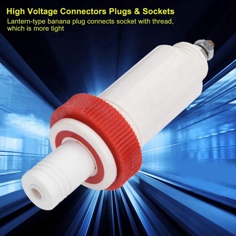Set 2 Cặp Jack Cắm Bắp Chuối 4Mm 10Kv - 30Kv Chuyên Dụng