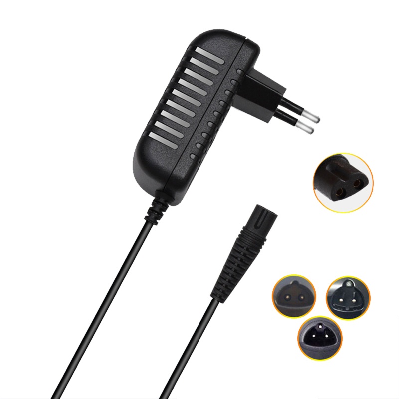 Bộ Sạc Pin 12V Phích Cắm EU Cho Máy Cạo Râu Brauns Series 7 9 3 5 1