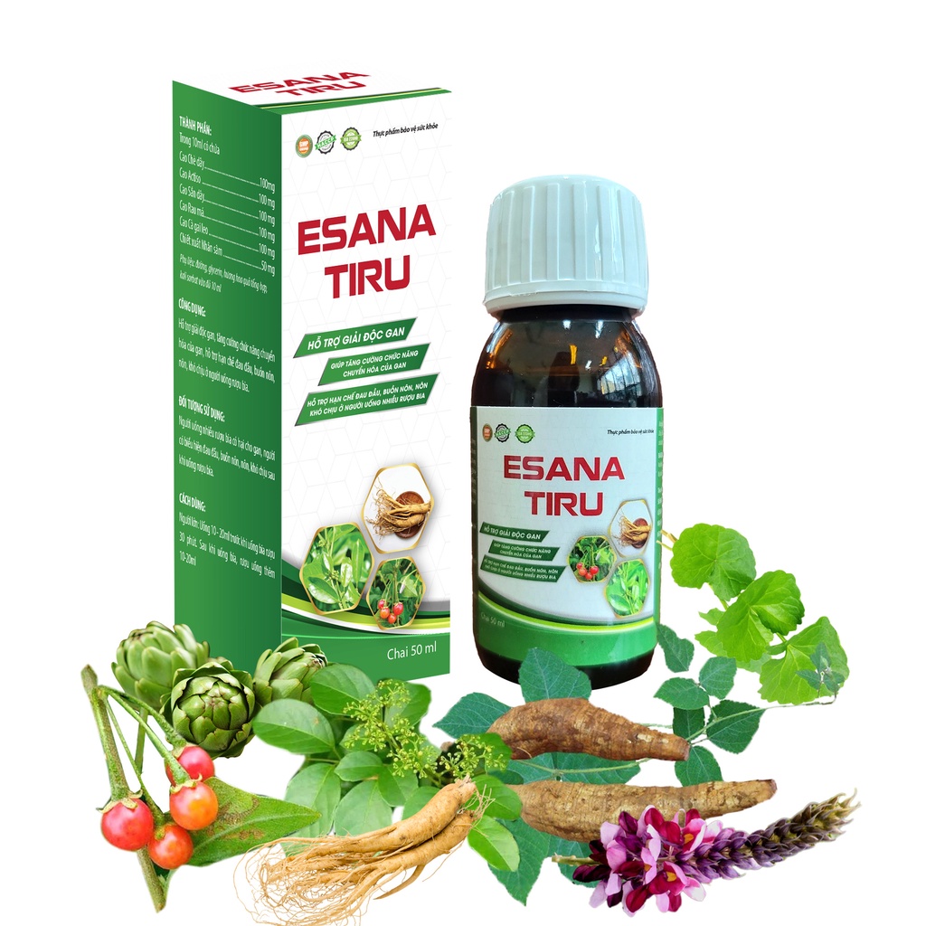 Giải rượu bổ gan ESANA TIRU