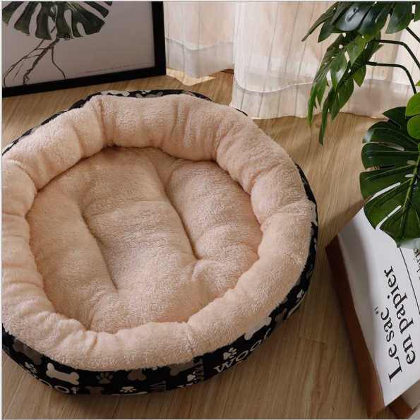 Ổ Đệm Tròn Cho Chó Mèo Nệm Cho Thú Cưng 50cm