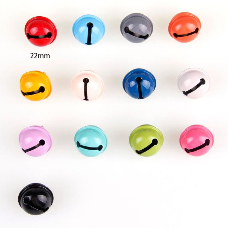 Chuông gắn vòng cổ thú cưng màu sắc ngọt ngào kích cỡ 22mm