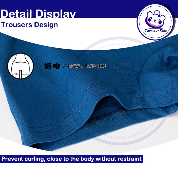 Bộ 7 Quần Lót Boxer Kháng Khuẩn Thời Trang Cho Bé Trai 3-12 Tuổi