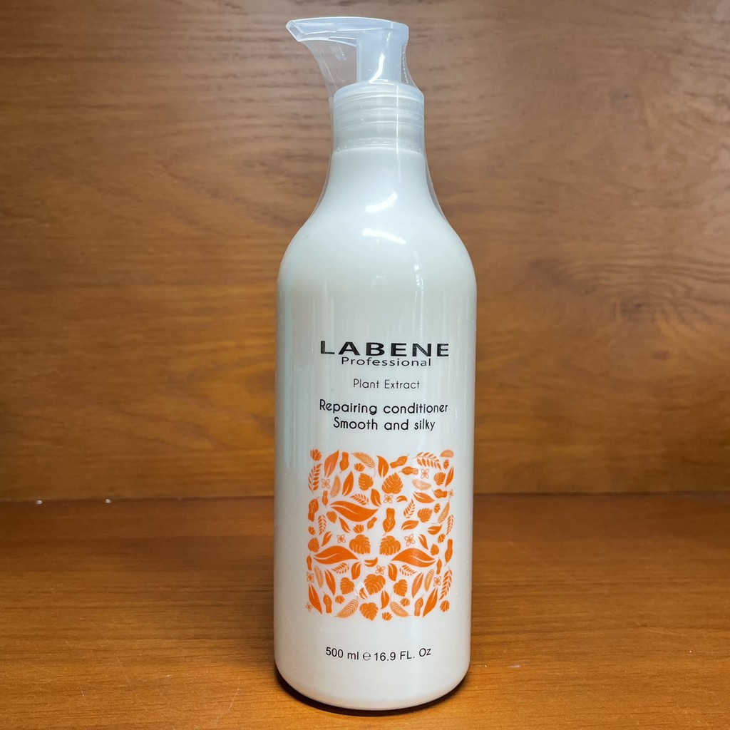 Dầu gội xả dưỡng sinh siêu tái tạo tóc hư tổn Labene Collagen 500mlx2