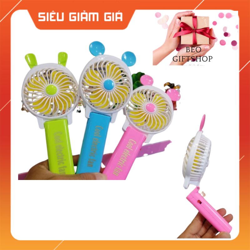 QUẠT PIN MINI.QUẠT PIN GẤP. CHẠY PIN AA. GIÁ CHƯA BAO GỒM PIN