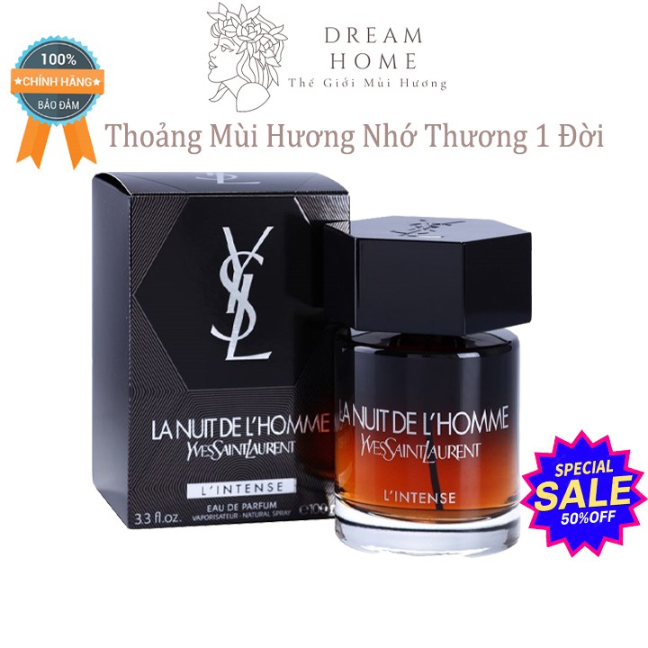 Nước hoa Yves Saint Laurent L’Homme HÀNG CHÍNH HÃNG Nước hoa nam Yves Saint Laurent L’Homme 100ml