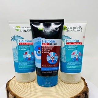 Sữa rửa mặt garnier 3 in 1 đức