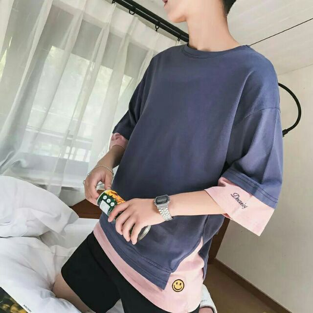 Miễn Ship Đơn 99K ◕ TOP Kho Sỉ ◕   Áo Thun Nam  Nữ  UNISEX  Tay Lở , Fom Rộng in hình ⚡️ Siêu Đẹp ⚡️ - Áo ngắn tay có cổ