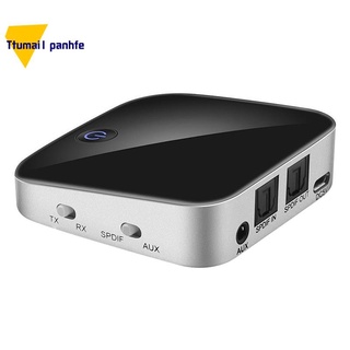 Thiết bị thu phát âm thanh bluetooth 5.0 bti-029 3.5mm aux spdif 2 trong 1