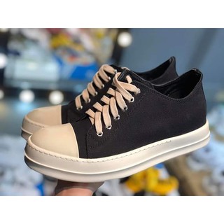 (Full Box) Giầy Rick Owens R.O cổ ngắn