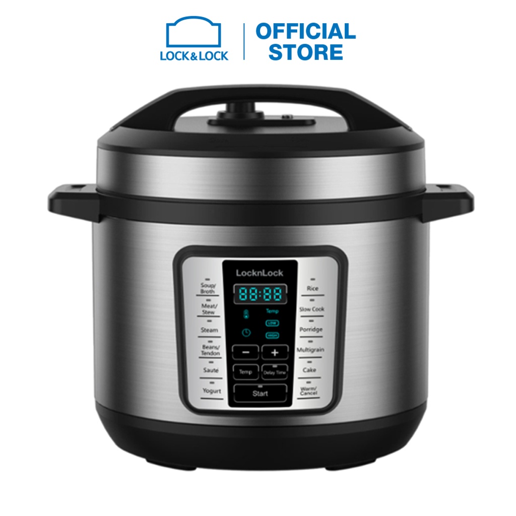 Nồi áp suất điện tử Lock&Lock 6L - EJP666SLV