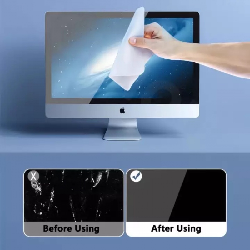 Vải đánh bóng lau màn hình thích hợp cho Apple Samsung Macbook laptop màn hình 2022