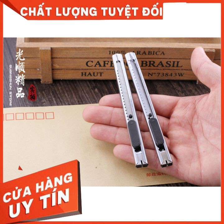 [Sỉ]- Dao dọc giấy, cắt giấy văn phòng kim loại