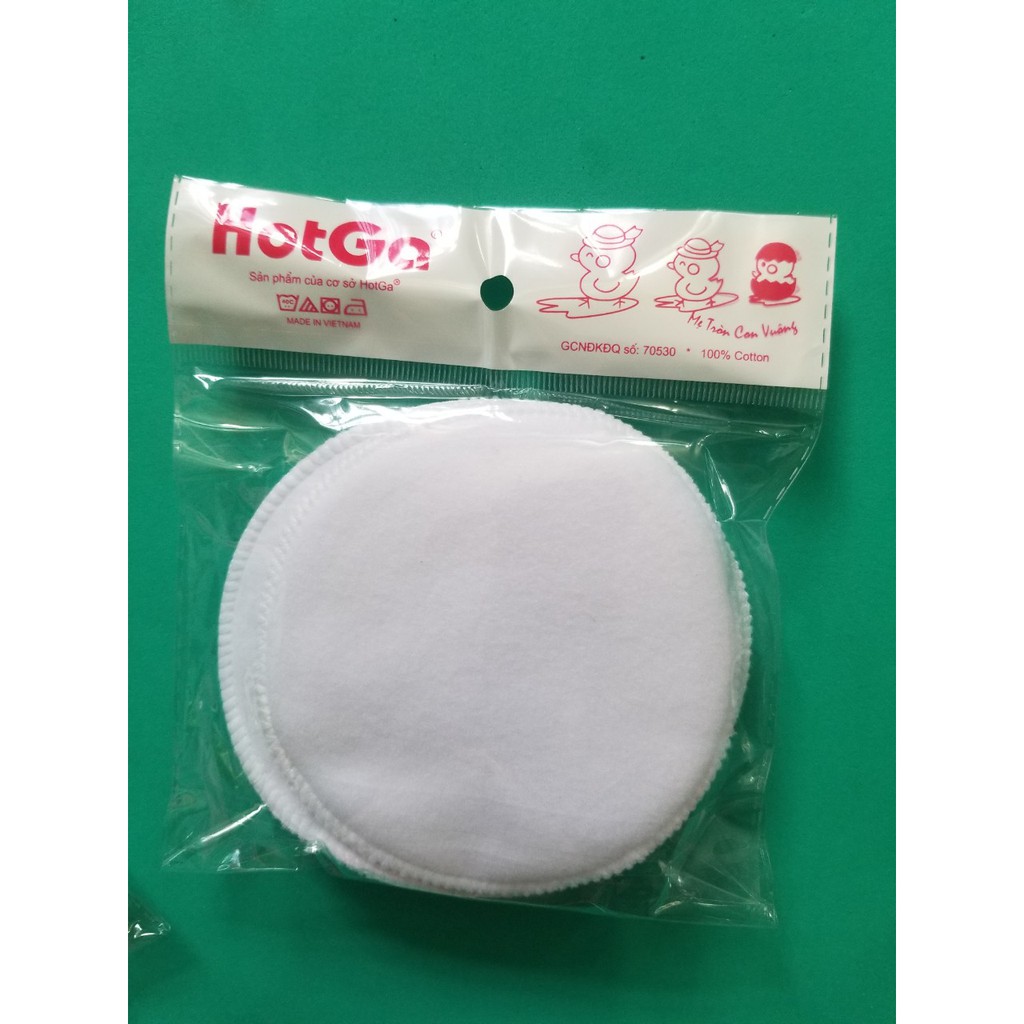 Miếng lót thấm sữa Hotga vải dùng giặt được