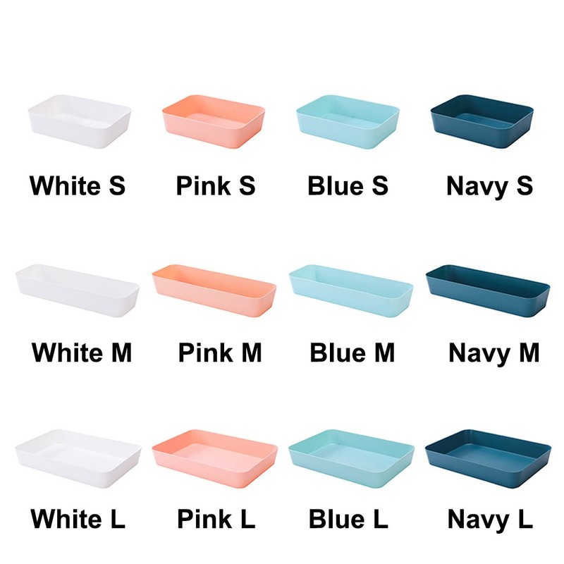 Hộp Đựng Vật Dụng Chia 3 Ngăn Tiện Lợi