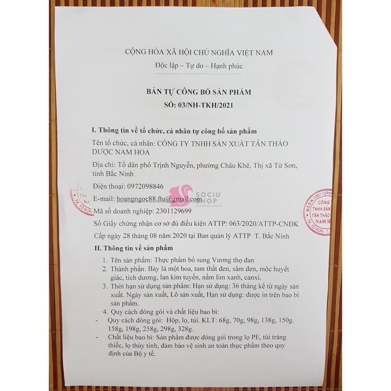 VƯƠNG THỌ ĐAN TRẦN KIM HUYỀN