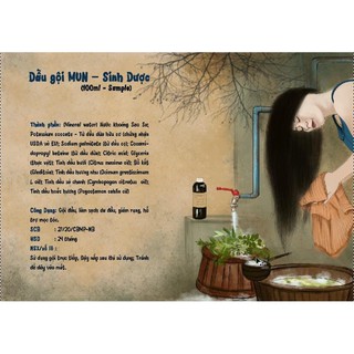Dầu gội đầu Mun Sinh Dược