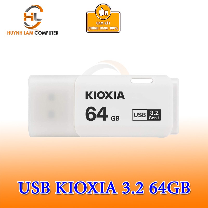 USB 64GB 3.2 Kioxia U301 chính hãng FPT phân phối