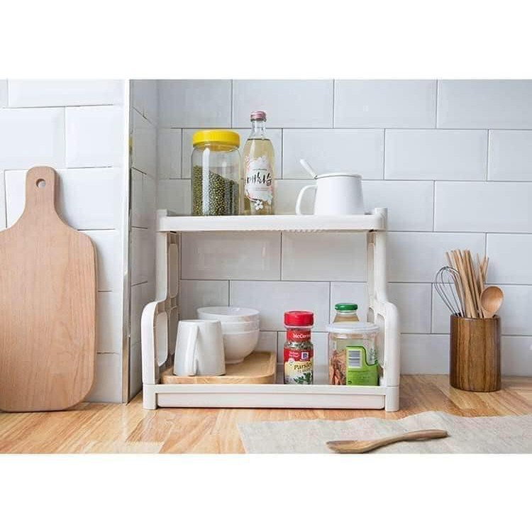 Kệ gia vị 2 tầng việt Nhật 5566