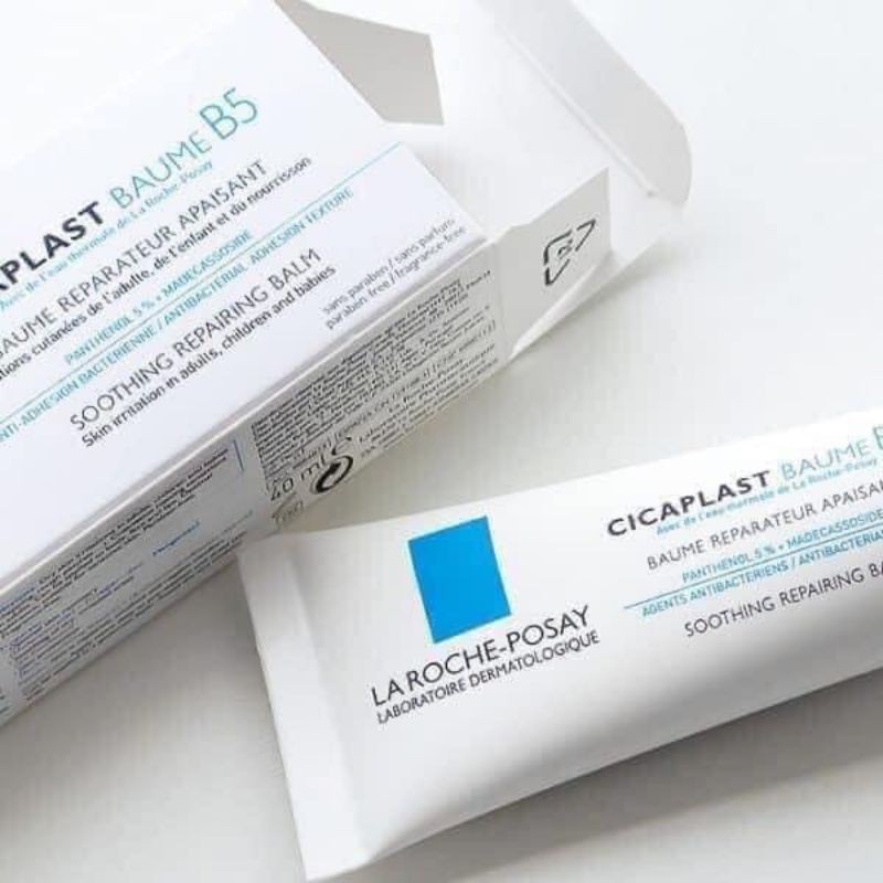 [Full 40ml] Cicaplast Baume B5 La Roche-Posay - Kem dưỡng làm dịu, làm mượt, làm mát & phục hồi da