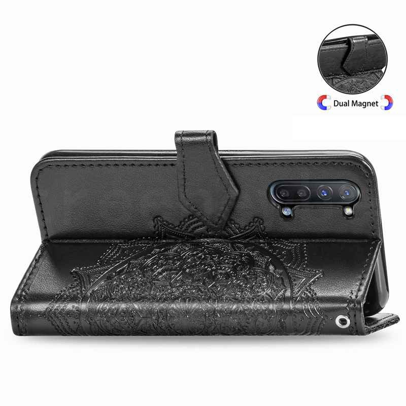 Bao Da Điện Thoại Kiểu Ví Gập Có Ngăn Thẻ In Hình Mandala Cho Vivo V15 Pro Y73S Y97 Y95 Y91 Y89 Y85 Y83 Y81 Y81S