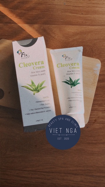 [ CHÍNH HÃNG ] Kem dưỡng da mặt Fixderma Cleovera Cream