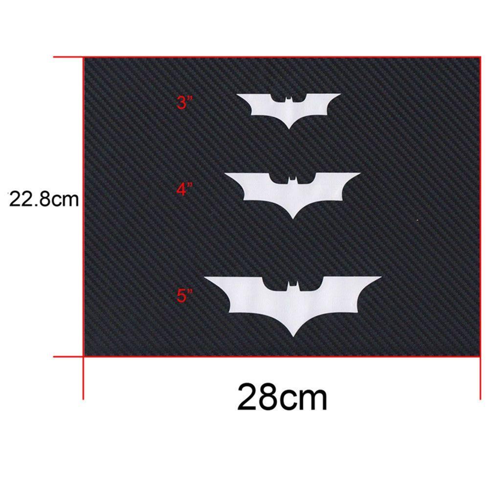 Sticker batman Màu Đen Bằng vinyl Trang Trí Đèn Hậu Xe Hơi suv